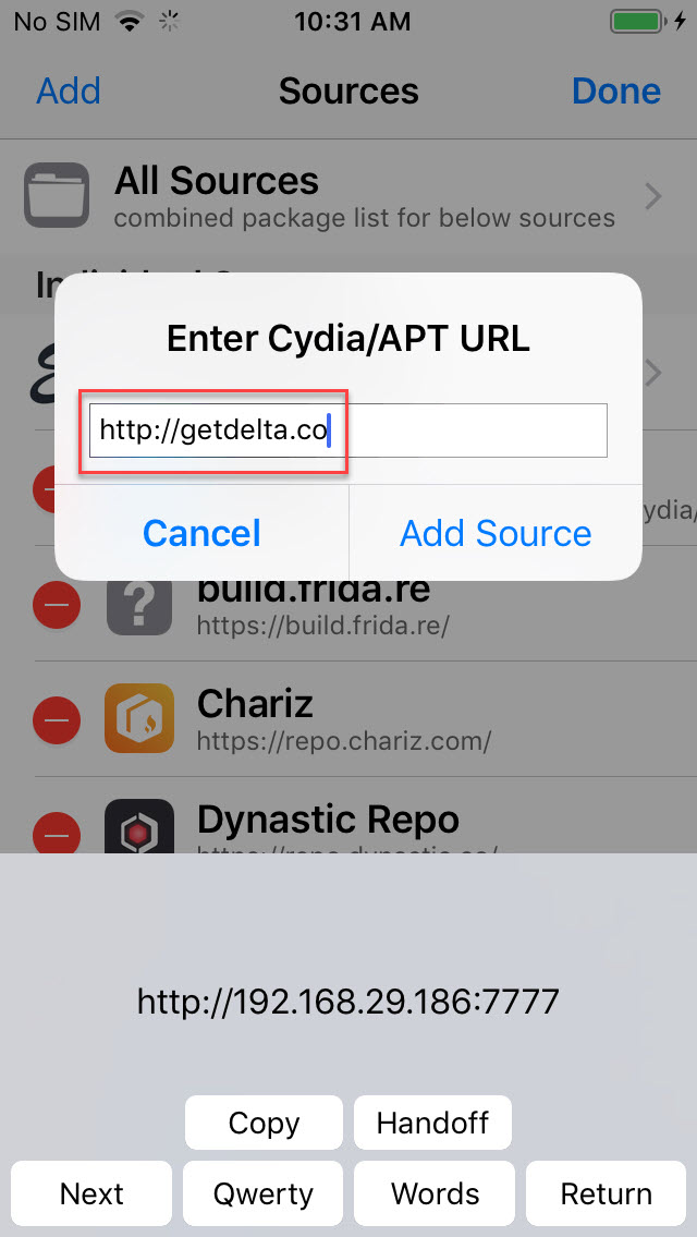 Error - Reload the Page